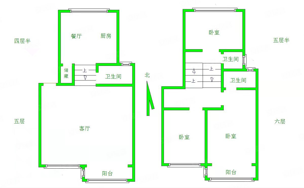 秀兰城市绿洲户型图图片