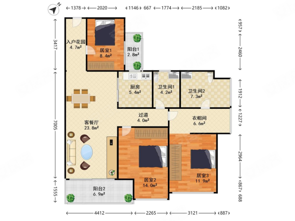 深圳房产网>深圳二手房>南山二手房>大学城二手房>宝能城花园(东区)>