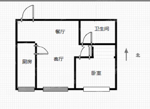 龤鸺号线善各庄站 瑞平家园精装修一居 拎包住 有钥匙
