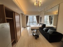 合肥政务奥体中心天鹅湖 万象城 合柴1972旁 恒大水晶广场 精装一室 定制出租房源真实图片