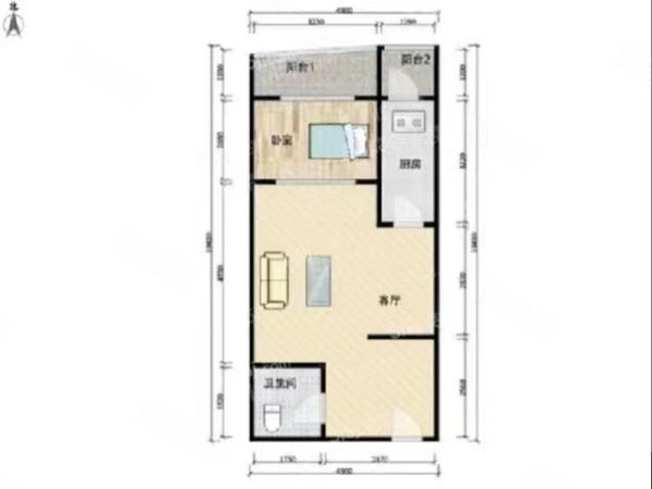 北京通州土桥太玉园东区花庄地铁站,可月付,民水民电,精美开间,随时