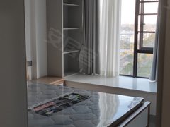 嵊州城区市中心出租绿地西佳润高档装3-2-2拎包入住阳光视野好1800元月出租房源真实图片