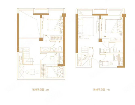 万科云城4室2厅3卫84.44㎡南北120万