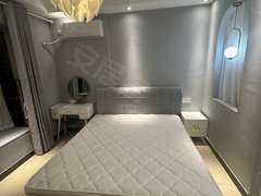 贵阳南明花果园购物中心,精装奶油风大公寓,家电齐全,领包入住,无中介!出租房源真实图片
