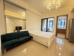 三亚吉阳荔枝沟可短租 恒大御府51平开间 带小阳台 特别干净 业主一直空置出租房源真实图片