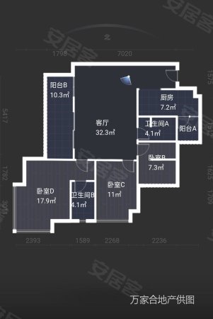 北京城建龙樾湾3室2厅2卫109.6㎡南130万