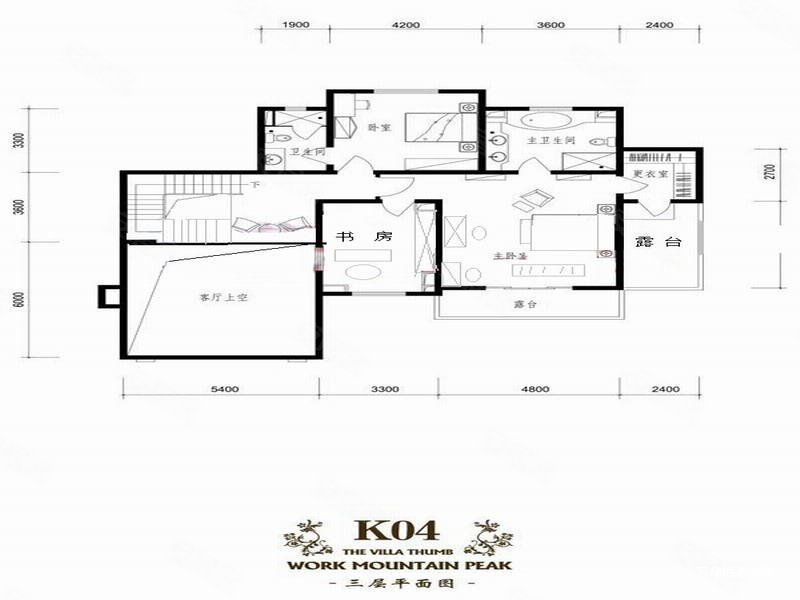 珠江壹千栋6室3厅4卫503㎡南北1990万