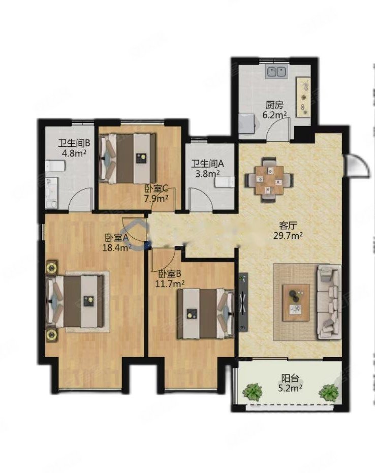 实地玫瑰庄园三期