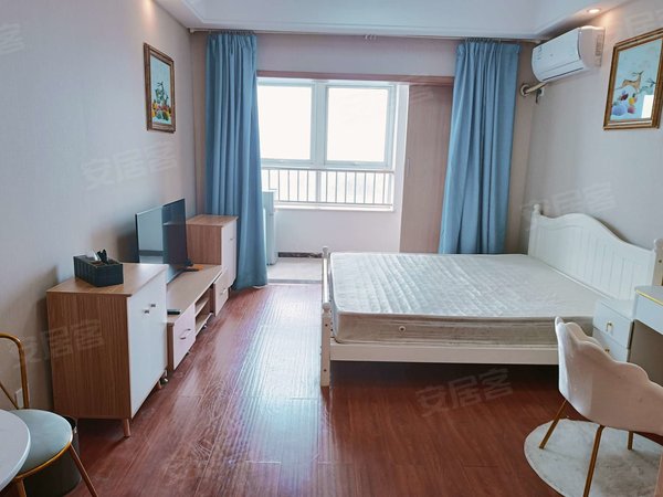 济南槐荫匡山片区恒生艾特公寓精装一室,实景拍摄,艾特公寓,室内干净