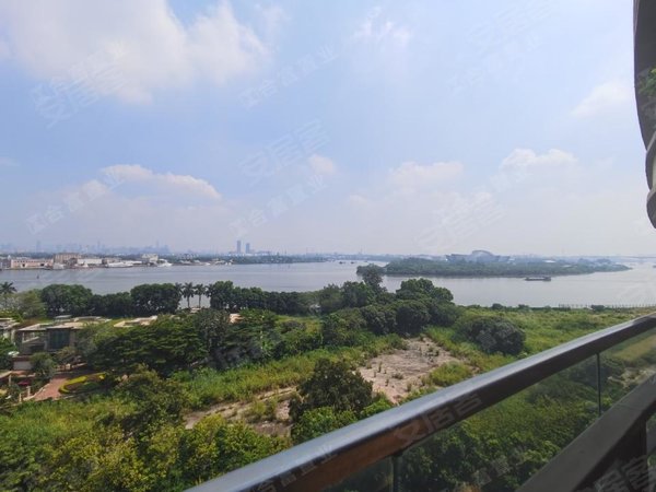 广州番禺星河湾珊瑚湾畔珊瑚湾畔前排一线江景,复式三层,全新装修带