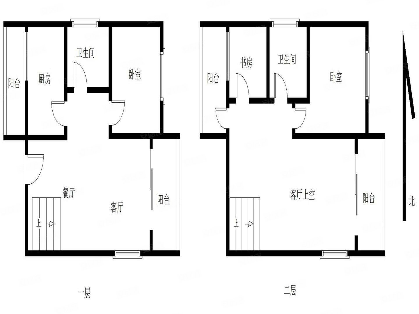 联合博学园(三期)4室2厅2卫87.89㎡南北196万