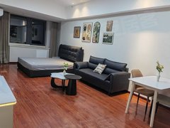 银川金凤正源北街金凤万达旁 玖鱼公寓 精装修一室 配置齐全 可月付 拎包住出租房源真实图片