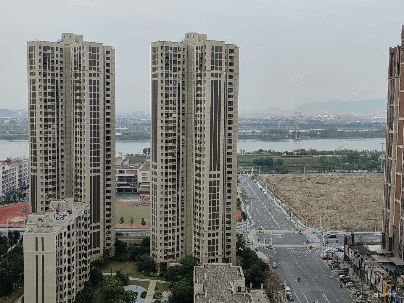 西江新城万科美的西江悦中高楼层采光好视野开宽!,万科美的西江悦二手