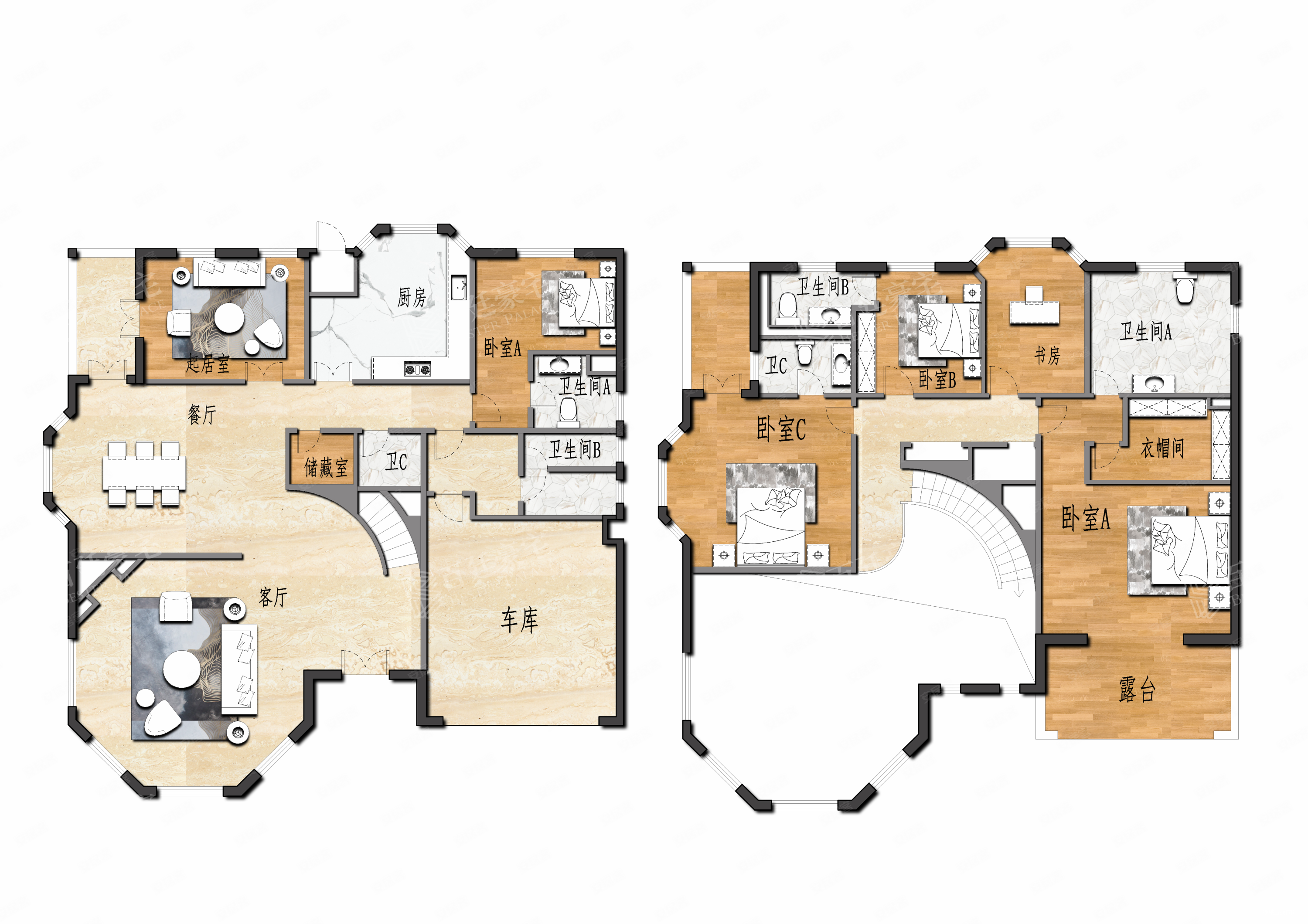 3中心位置,全套间 三期独栋e2户型,南向公共绿地,御翠园二手房,16000