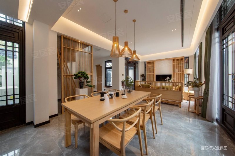 中式合院(精装准现房)(100平地下室)80平花园,可按揭,黑龙滩长岛国际