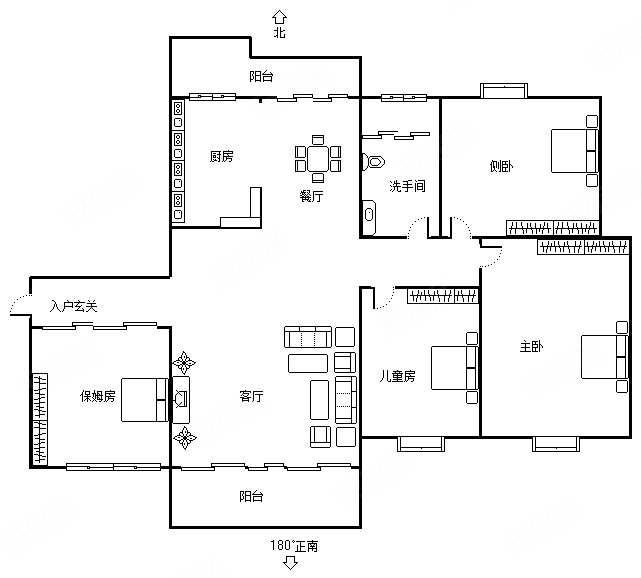 精装修 高楼层采光充足,美舍苑二手房,110万,3室2厅,1卫,100平米-海口