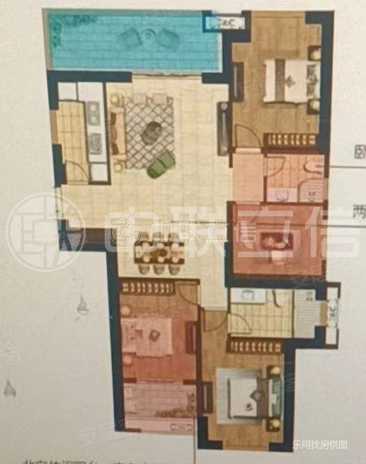 融信上江城 4室2厅 西南 随时看房