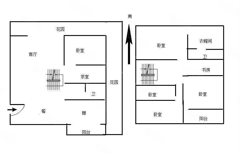 盛世舒苑(别墅)7室2厅2卫308㎡南北198万