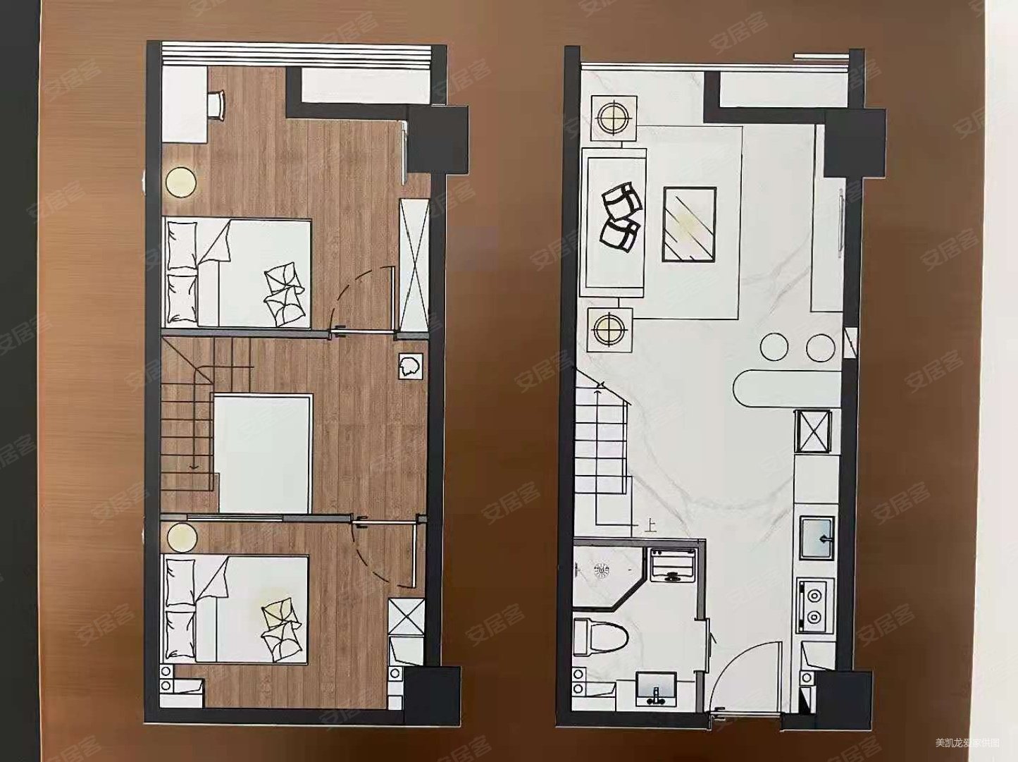 巴黎时韵2室2厅1卫30㎡南97万