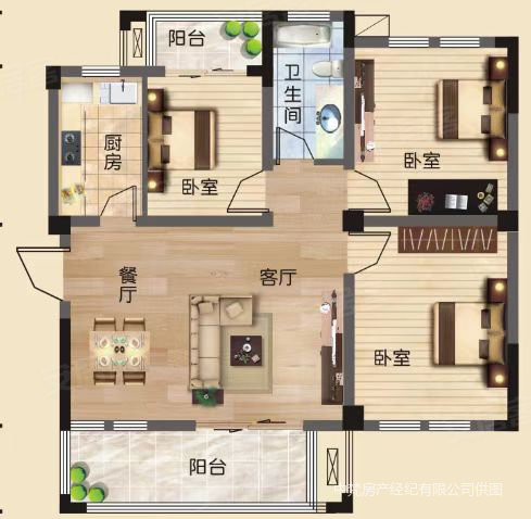 恒大御景4室2厅2卫143㎡南北109万