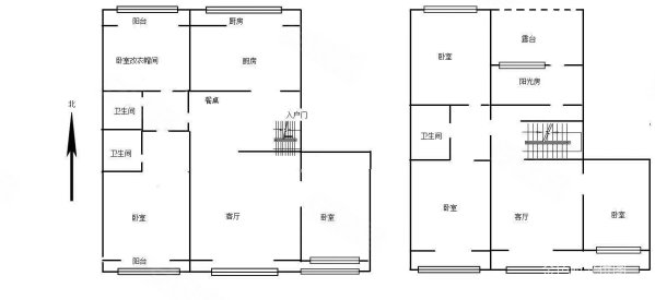 梧桐苑6室3厅3卫272.23㎡南北500万