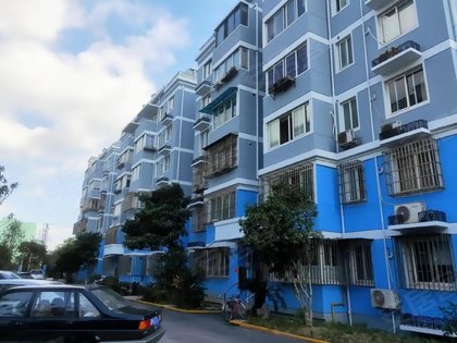 此小区为00年代的商品房  外墙经历过2次大型的物业粉刷 外立面看起来