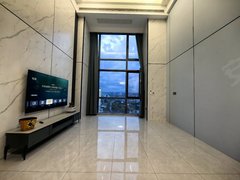 安康汉滨万达广场万达公寓复式楼空房可做工作室可入住。出租房源真实图片