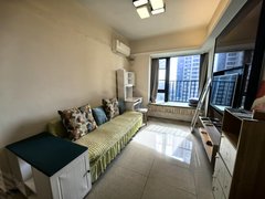 珠海高新区唐家湾保利二期大一房一厅出租，看海景可短租长租可议，家具家电齐全出租房源真实图片