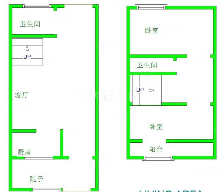 翡翠城紫竹苑2室2厅1卫34㎡南33.8万