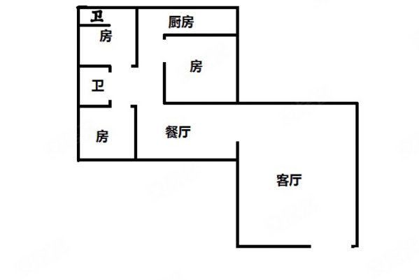 岗前路小区3室2厅2卫105.22㎡西南78万