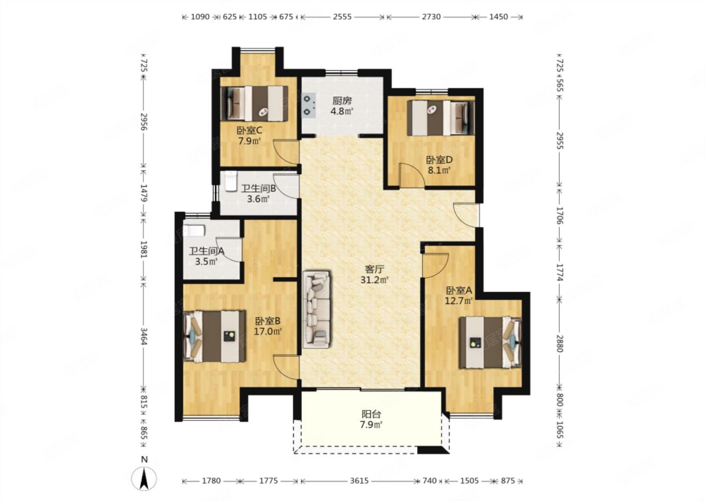 华润江南府南区