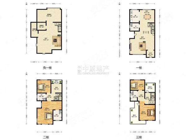 北郊御墅4室2厅3卫208.32㎡南600万