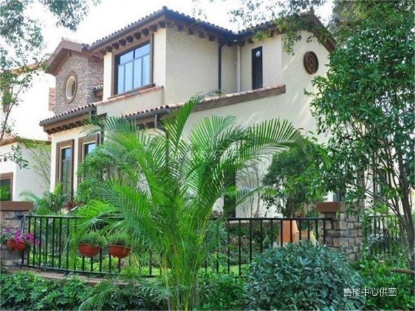 温泉别墅建面95平米使用面积300平 5房3厅4卫