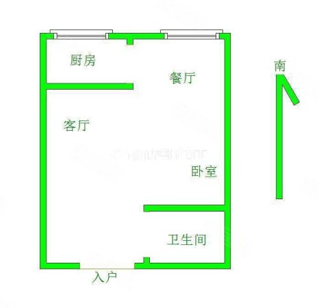 天元四季城1室1厅1卫50㎡南北36.5万