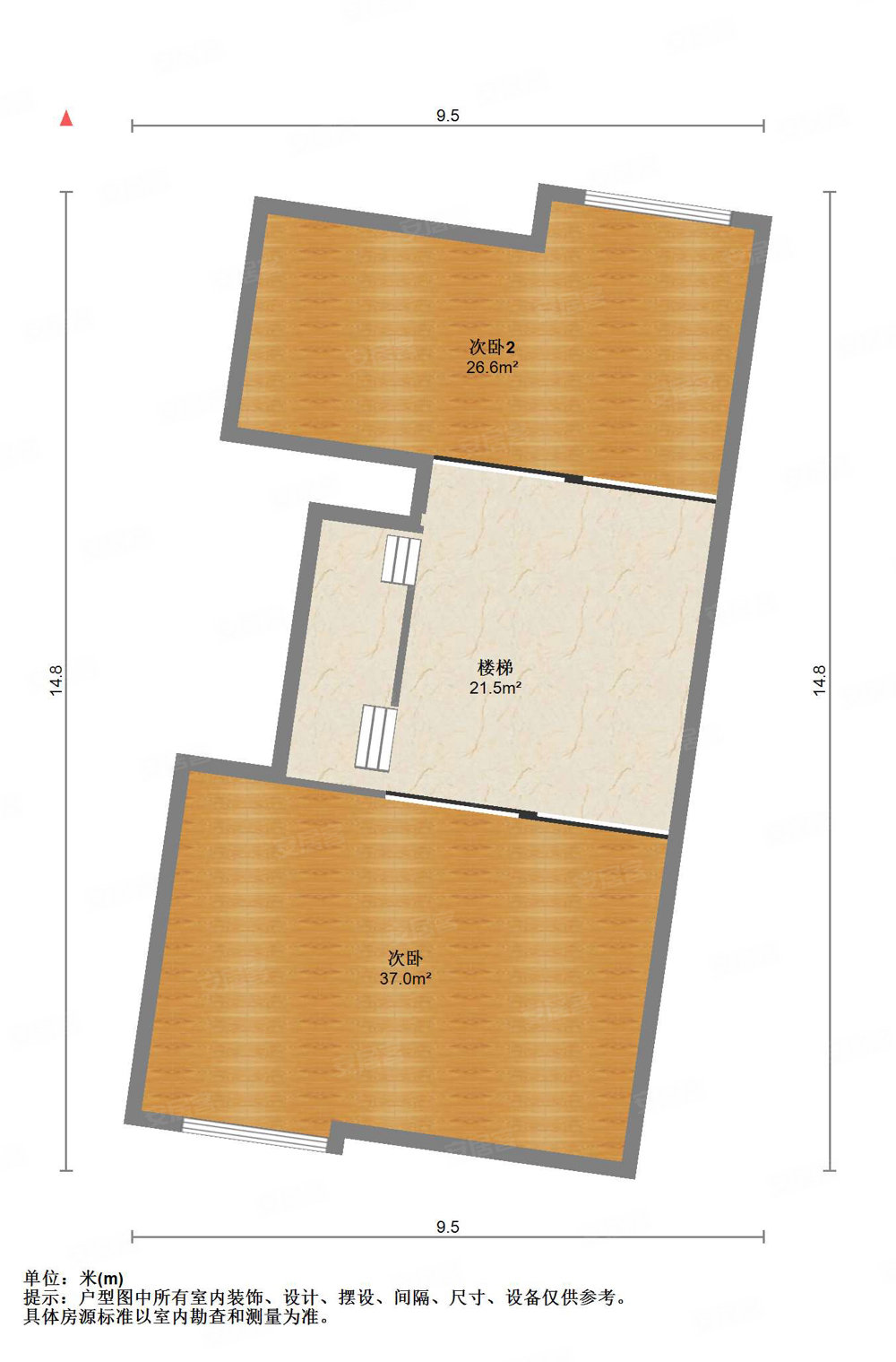 大诚金廷(别墅)8室3厅6卫338㎡南北1500万