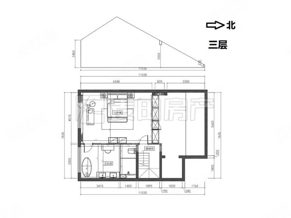 景粼原著(东区公寓住宅)3室2厅4卫195.12㎡南北2488万