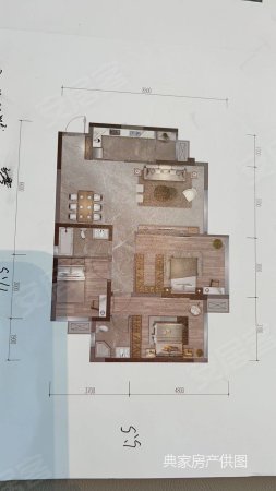 金科公园王府3室2厅1卫86㎡南北48万