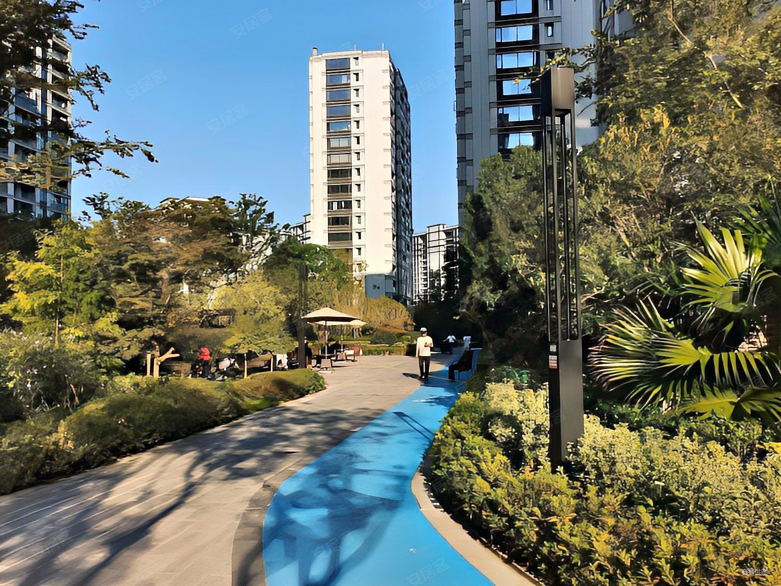 中天万科启宸精装修中央空调带地暖全明户型楼层好采光佳