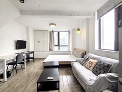 重庆两江新区寸滩，端户3面采光，精装1房，拎包入住，随时看房出租房源真实图片