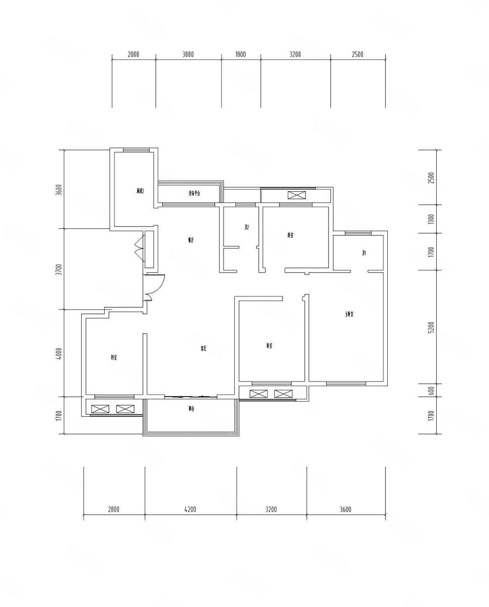 徐州枫林学府户型图图片