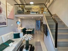 九江开发区汽车城开发区Ms酒吧附近网红轻奢全新奶油系列家具家电拎包入住汽车城出租房源真实图片