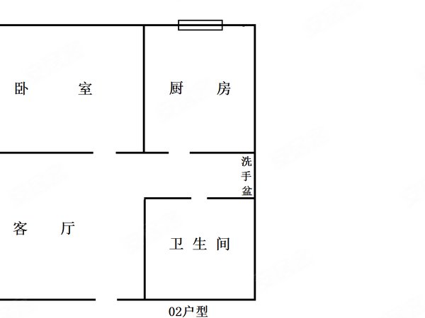 天津西青大寺亲和康园西青大寺新家园亲和康园 1室1厅1卫53平 电梯房