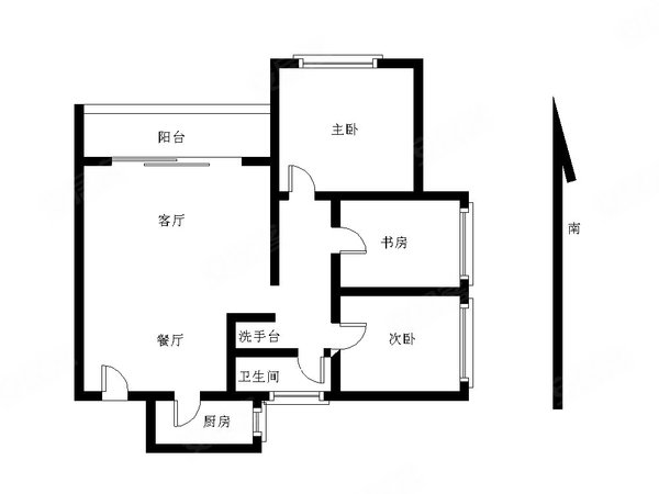 珠海香洲上冲华发城建未来荟华发未来荟 精装三房 保养好 家私新 看房