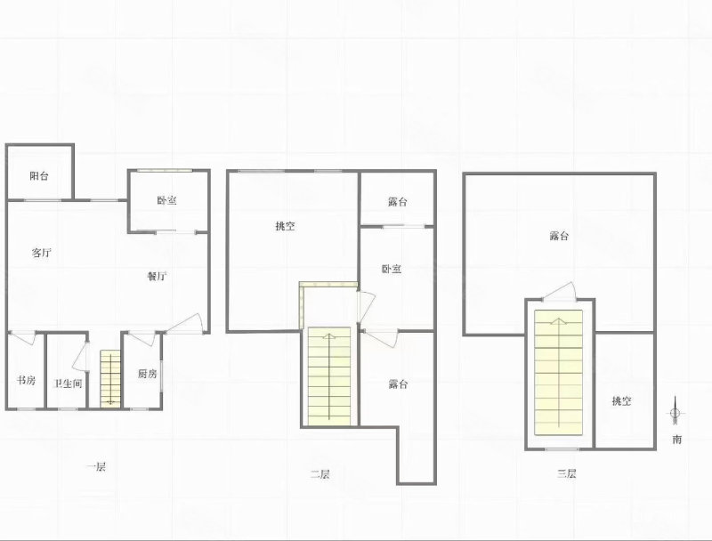 鸿笙苑B区4室2厅2卫111㎡南135万