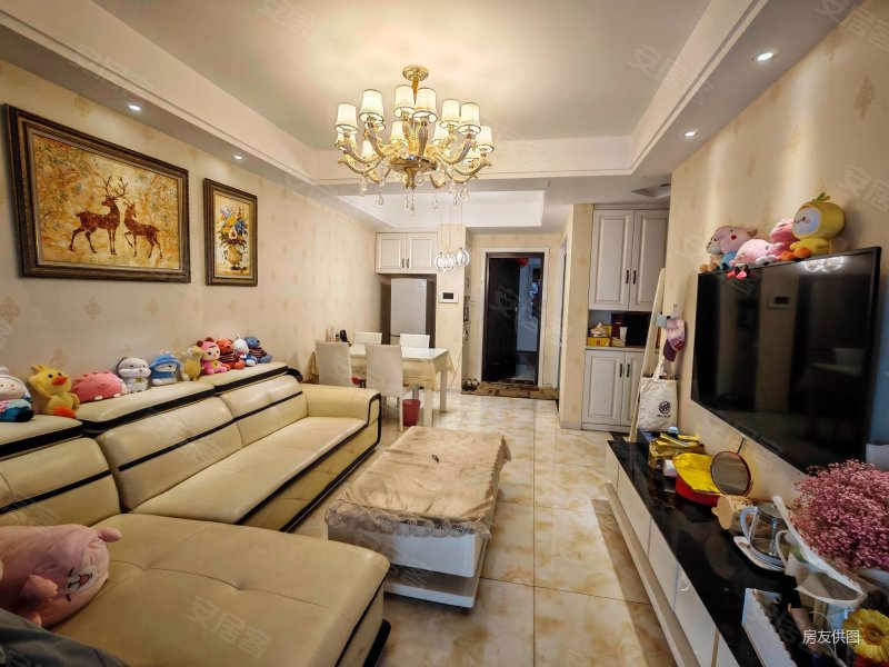 中楼层次新房 莱蒙水榭阳光 精装三室 客厅带阳台 有钥匙随时