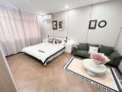 东阳东阳市区西山公园通江路苹果酒店附近 轻奢风精致单间 拎包入住 随时看房出租房源真实图片