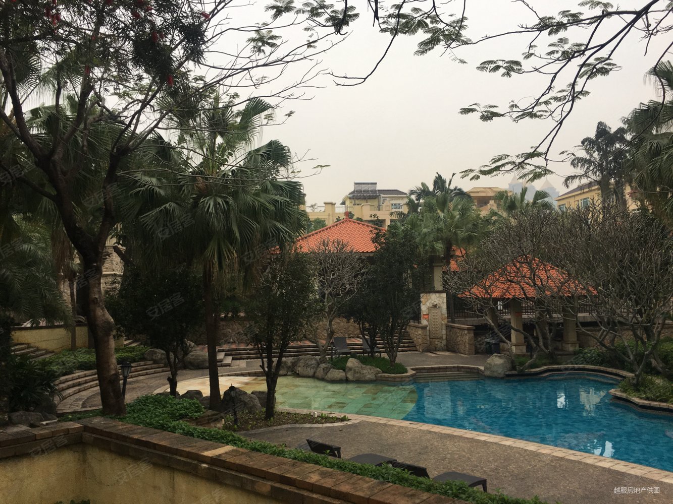 越秀服务二沙岛棕榈园低密度安静洋房渡假式享受