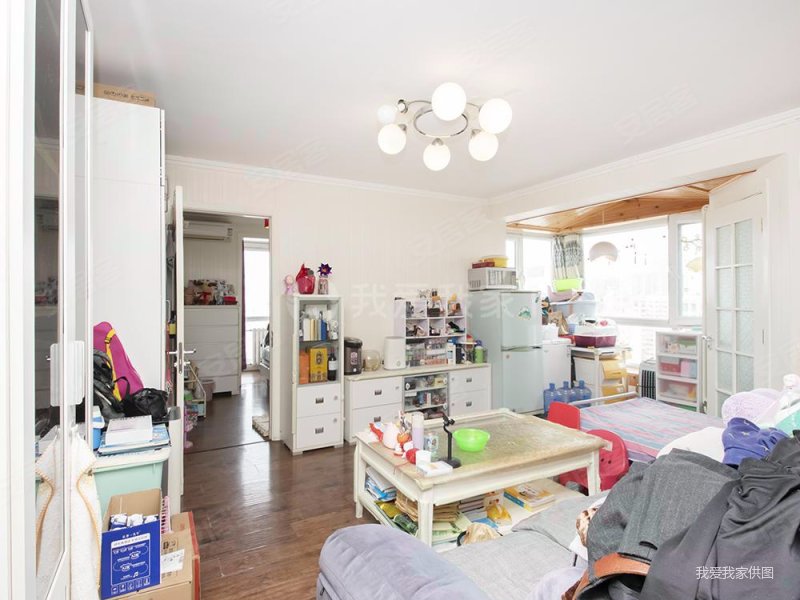 婚房全明格局 大客厅正规一居室 视野采光都很好 满五 ,城华园二手房