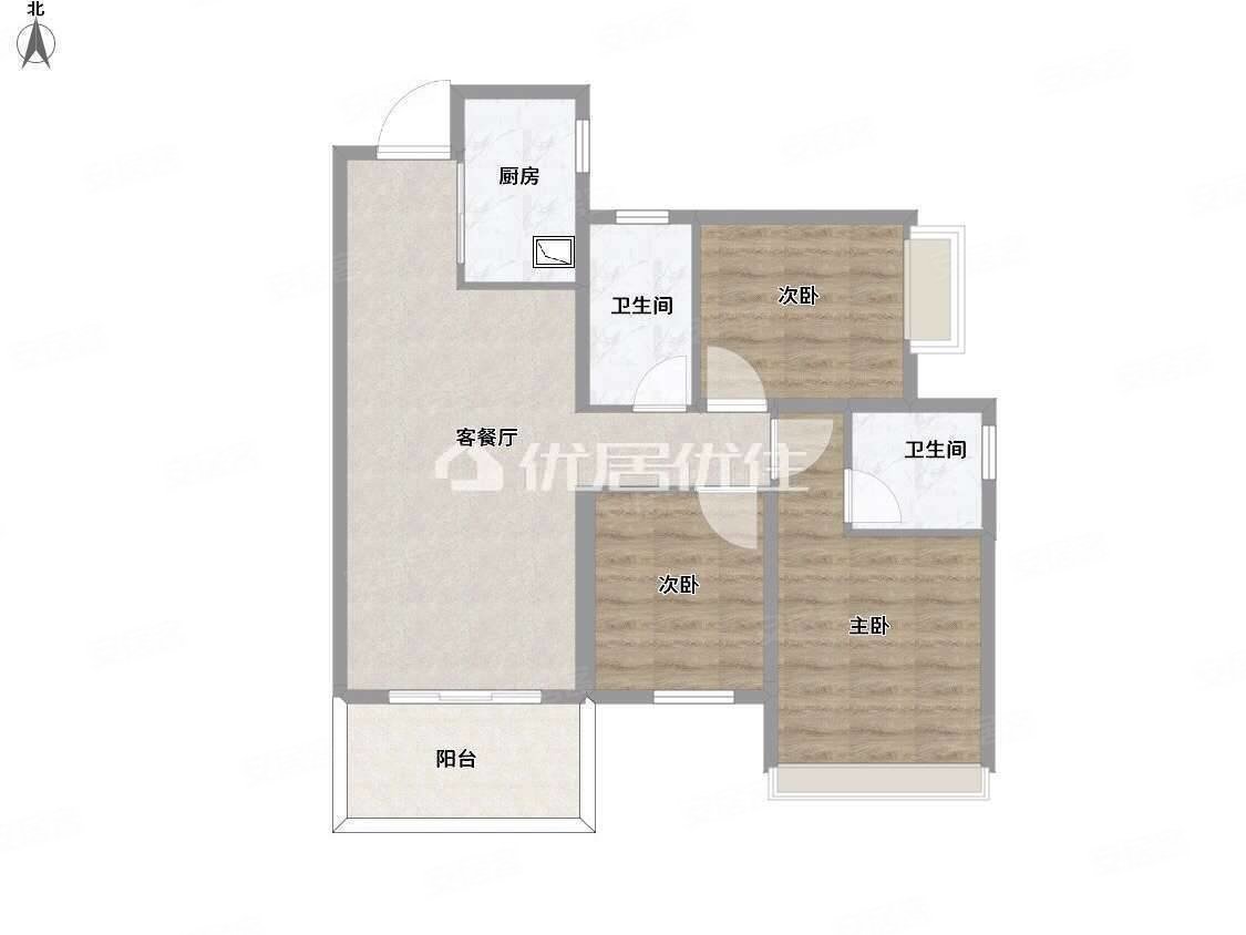 业主急售价格实惠阳光城檀悦精装3房2厅全新未入住几次