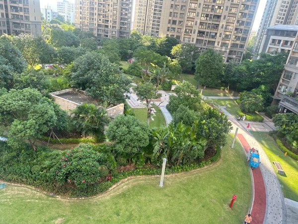 珠海香洲上冲tod万科城有钥匙,随时看房,万科城商品大四房急租,看小区